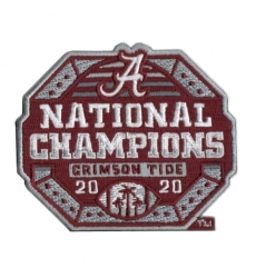 Alabama Crimson Tide College 2020 Champions Patch Biaog