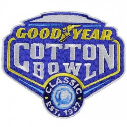 NCAA GoodYear Cotton Bowl Jersey Patch Biaog