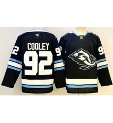 Men Utah Mammoth 92 Logan Cooley Navy 2025 Stitched Jersey Men Utah Mammoth 92 Logan Cooley Navy 2025 Stitched Jersey