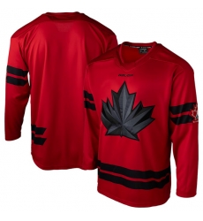 Mens Hockey Canada blank 2026 Replica Jersey Red