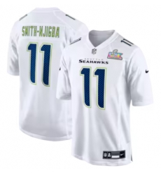 Jaxon Smith-Njigba Seattle Seahawks Nike Super Bowl LX Patch Tundra Fashion Game Jersey White Jaxon Smith-Njigba Seattle Seahawks Nike Super Bowl LX Patch Tundra Fashion Game Jersey White