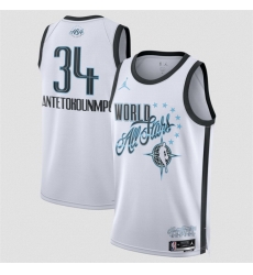 Men 2026 All Star 34 Giannis Antetokounmpo White Stitched Basketball Jersey Men 2026 All Star 34 Giannis Antetokounmpo White Stitched Basketball Jersey