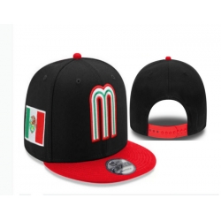 Mexico Baseball Snapback Cap 015