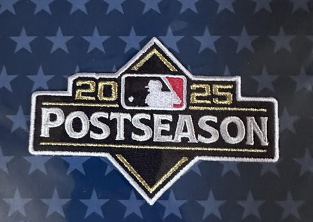 Men Chicago Cubs MLB 2025 Postseason Patch Biaog